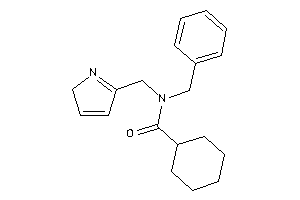 N-benzyl-N-(2H-pyrrol-5-ylmethyl)cyclohexanecarboxamide