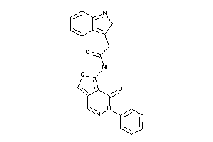 2-(2H-indol-3-yl)-N-(4-keto-3-phenyl-thieno[3,4-d]pyridazin-5-yl)acetamide