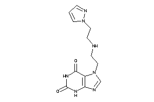 7-[2-(2-pyrazol-1-ylethylamino)ethyl]xanthine