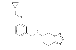 [3-(cyclopropylmethoxy)benzyl]-(5,6,7,8-tetrahydro-[1,2,4]triazolo[1,5-a]pyridin-6-yl)amine