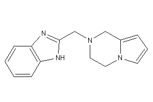 2-(3,4-dihydro-1H-pyrrolo[1,2-a]pyrazin-2-ylmethyl)-1H-benzimidazole