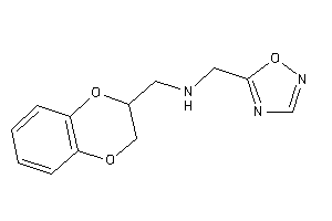 2,3-dihydro-1,4-benzodioxin-3-ylmethyl(1,2,4-oxadiazol-5-ylmethyl)amine