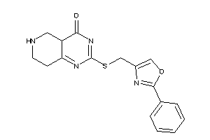 2-[(2-phenyloxazol-4-yl)methylthio]-5,6,7,8-tetrahydro-4aH-pyrido[4,3-d]pyrimidin-4-one