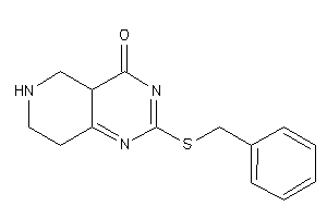 2-(benzylthio)-5,6,7,8-tetrahydro-4aH-pyrido[4,3-d]pyrimidin-4-one