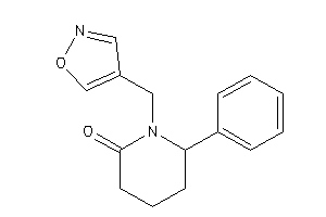 1-(isoxazol-4-ylmethyl)-6-phenyl-2-piperidone