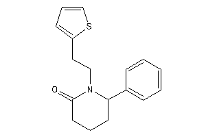 6-phenyl-1-[2-(2-thienyl)ethyl]-2-piperidone