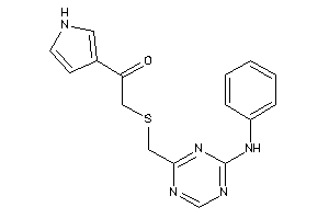 2-[(4-anilino-s-triazin-2-yl)methylthio]-1-(1H-pyrrol-3-yl)ethanone