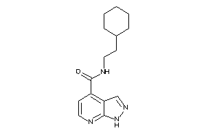 N-(2-cyclohexylethyl)-1H-pyrazolo[3,4-b]pyridine-4-carboxamide