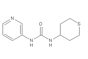 1-(3-pyridyl)-3-tetrahydrothiopyran-4-yl-urea