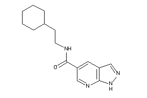 Image of N-(2-cyclohexylethyl)-1H-pyrazolo[3,4-b]pyridine-5-carboxamide