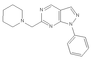 1-phenyl-6-(piperidinomethyl)pyrazolo[3,4-d]pyrimidine