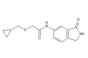 2-(cyclopropylmethoxy)-N-(3-ketoisoindolin-5-yl)acetamide