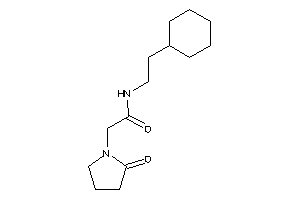 N-(2-cyclohexylethyl)-2-(2-ketopyrrolidino)acetamide