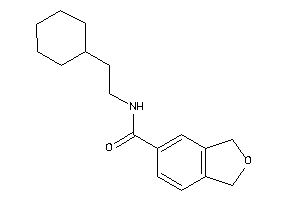 N-(2-cyclohexylethyl)phthalan-5-carboxamide