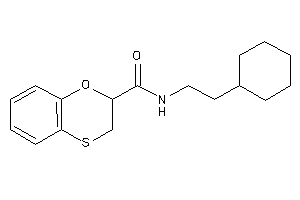 Image of N-(2-cyclohexylethyl)-2,3-dihydro-1,4-benzoxathiine-2-carboxamide