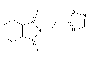 2-[2-(1,2,4-oxadiazol-5-yl)ethyl]-3a,4,5,6,7,7a-hexahydroisoindole-1,3-quinone