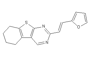 2-[2-(2-furyl)vinyl]-5,6,7,8-tetrahydrobenzothiopheno[2,3-d]pyrimidine