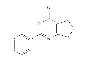 Image of 2-phenyl-3,5,6,7-tetrahydrocyclopenta[d]pyrimidin-4-one