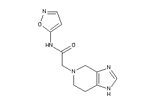 N-isoxazol-5-yl-2-(1,4,6,7-tetrahydroimidazo[4,5-c]pyridin-5-yl)acetamide