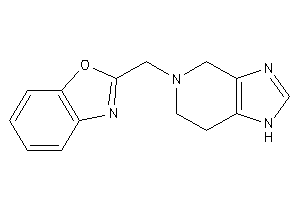 2-(1,4,6,7-tetrahydroimidazo[4,5-c]pyridin-5-ylmethyl)-1,3-benzoxazole