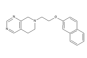 7-[2-(2-naphthoxy)ethyl]-6,8-dihydro-5H-pyrido[3,4-d]pyrimidine