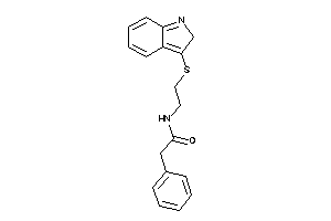 N-[2-(2H-indol-3-ylthio)ethyl]-2-phenyl-acetamide