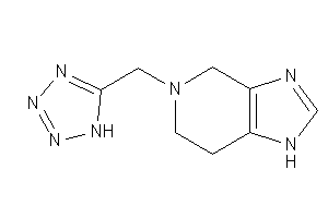 5-(1H-tetrazol-5-ylmethyl)-1,4,6,7-tetrahydroimidazo[4,5-c]pyridine