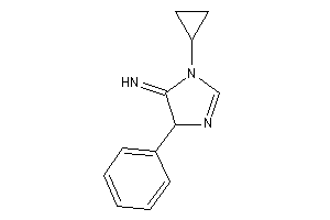 Image of (3-cyclopropyl-5-phenyl-2-imidazolin-4-ylidene)amine