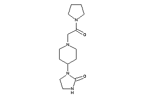 1-[1-(2-keto-2-pyrrolidino-ethyl)-4-piperidyl]-2-imidazolidinone