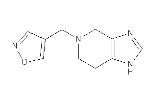 4-(1,4,6,7-tetrahydroimidazo[4,5-c]pyridin-5-ylmethyl)isoxazole