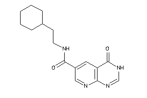 N-(2-cyclohexylethyl)-4-keto-3H-pyrido[2,3-d]pyrimidine-6-carboxamide