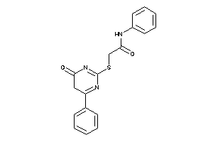 2-[(4-keto-6-phenyl-5H-pyrimidin-2-yl)thio]-N-phenyl-acetamide