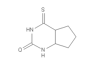 4-thioxo-1,4a,5,6,7,7a-hexahydrocyclopenta[d]pyrimidin-2-one