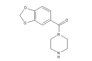 1,3-benzodioxol-5-yl(piperazino)methanone