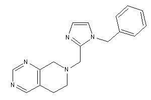 7-[(1-benzylimidazol-2-yl)methyl]-6,8-dihydro-5H-pyrido[3,4-d]pyrimidine