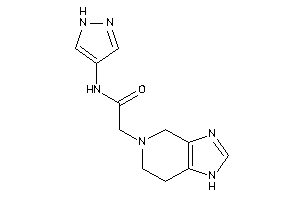 N-(1H-pyrazol-4-yl)-2-(1,4,6,7-tetrahydroimidazo[4,5-c]pyridin-5-yl)acetamide