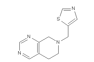 5-(6,8-dihydro-5H-pyrido[3,4-d]pyrimidin-7-ylmethyl)thiazole