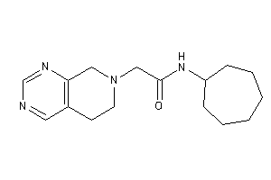 N-cycloheptyl-2-(6,8-dihydro-5H-pyrido[3,4-d]pyrimidin-7-yl)acetamide