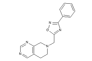 5-(6,8-dihydro-5H-pyrido[3,4-d]pyrimidin-7-ylmethyl)-3-phenyl-1,2,4-oxadiazole