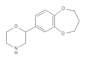 2-(3,4-dihydro-2H-1,5-benzodioxepin-7-yl)morpholine