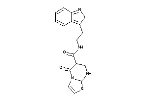 N-[2-(2H-indol-3-yl)ethyl]-5-keto-6,7,8,8a-tetrahydrothiazolo[3,2-a]pyrimidine-6-carboxamide
