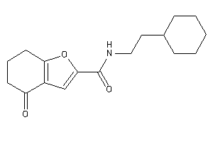 N-(2-cyclohexylethyl)-4-keto-6,7-dihydro-5H-benzofuran-2-carboxamide