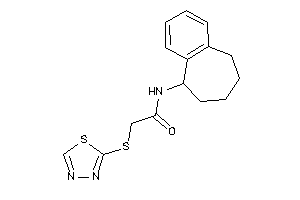 N-(6,7,8,9-tetrahydro-5H-benzocyclohepten-9-yl)-2-(1,3,4-thiadiazol-2-ylthio)acetamide