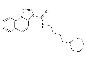 N-(4-piperidinobutyl)pyrazolo[1,5-a]quinazoline-3-carboxamide