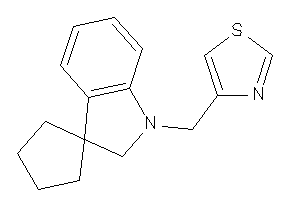 4-(spiro[cyclopentane-1,3'-indoline]-1'-ylmethyl)thiazole
