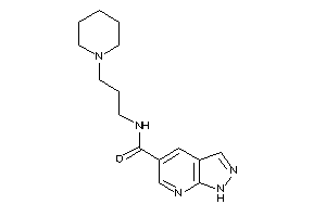 Image of N-(3-piperidinopropyl)-1H-pyrazolo[3,4-b]pyridine-5-carboxamide