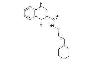 4-keto-N-(3-piperidinopropyl)-1H-quinoline-3-carboxamide