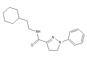 N-(2-cyclohexylethyl)-1-phenyl-2-pyrazoline-3-carboxamide