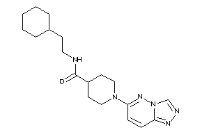 N-(2-cyclohexylethyl)-1-([1,2,4]triazolo[3,4-f]pyridazin-6-yl)isonipecotamide