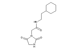 N-(2-cyclohexylethyl)-2-(2,5-diketoimidazolidin-1-yl)acetamide